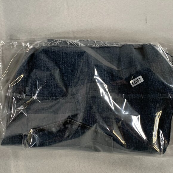 Faded Glory High Rise Jean Shorts 16W Cutoff Frayed Hem Stretch Denim Blue - Picture 11 of 11